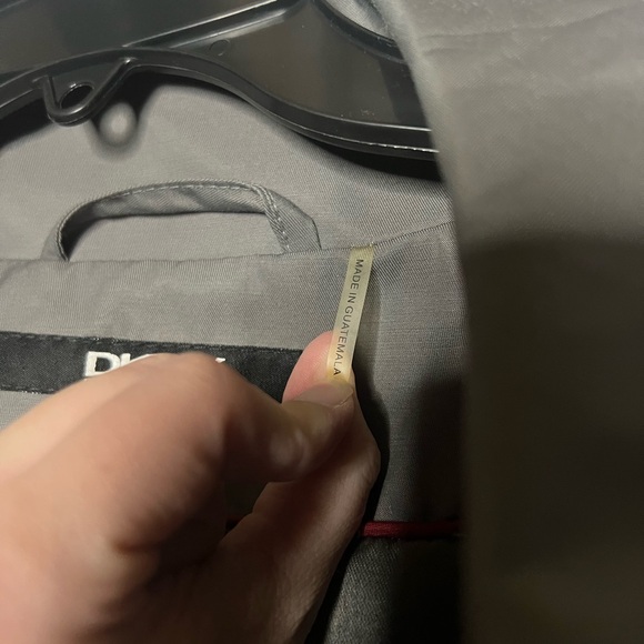 DKNY Gray Belted Trench Coat Medium Classic Double Breasted - Picture 12 of 16